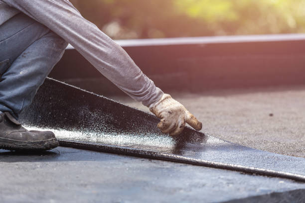 Professional Emergency Waterproofing technician working in Briggsville, WI